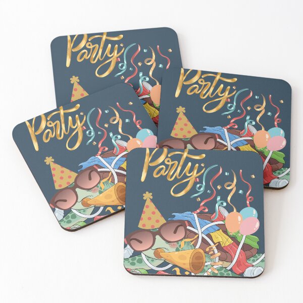 Item preview, Party - Cute Party Turtle Funny Celebration Design designed and sold by Extremeallie.