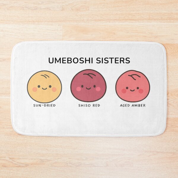 Item preview, UMEBOSHI SISTERS – Cute Japanese Pickled Plum Trio designed and sold by Yohei-Studio.