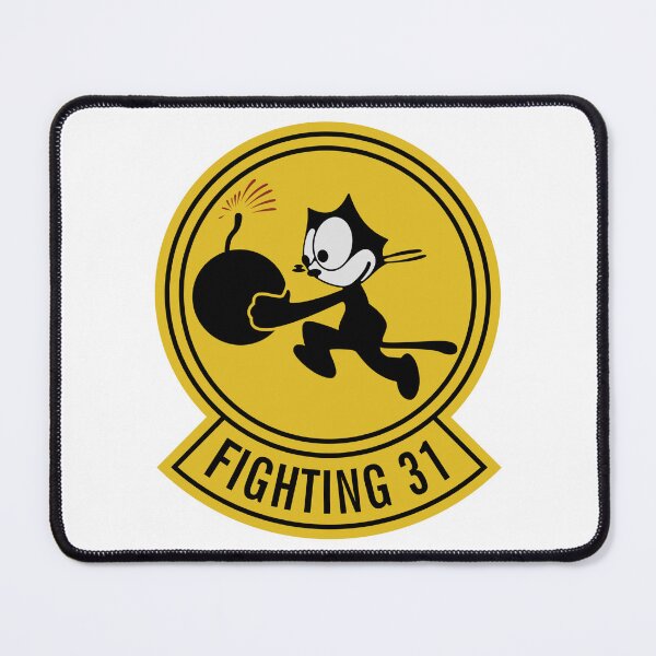 Item preview, US Navy VFA-31 Tomcatters Squadron Emblem featuring Felix the Cat designed and sold by CharlieDesings.