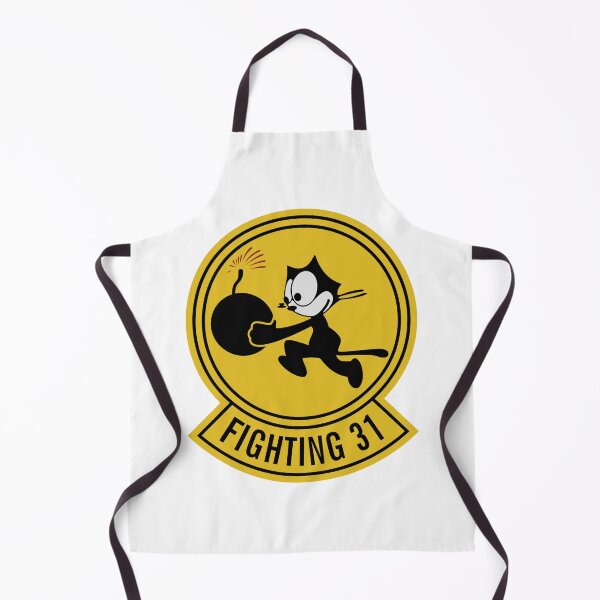 Item preview, US Navy VFA-31 Tomcatters Squadron Emblem featuring Felix the Cat designed and sold by CharlieDesings.