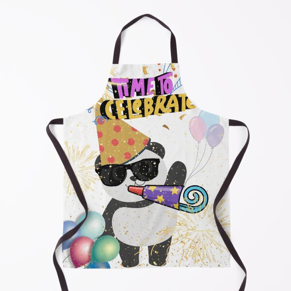 Item preview, Time To Celebrate - Cute Party Panda Funny Design designed and sold by Extremeallie.