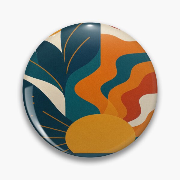 Item preview, Modern abstraction with warm color fields designed and sold by Kevichoking.