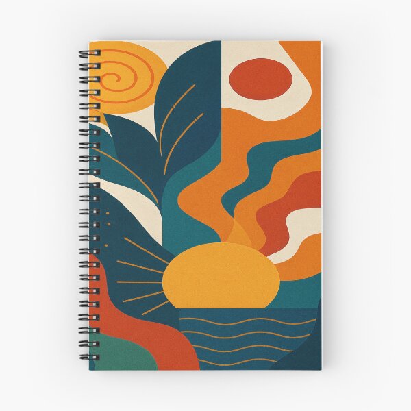 Item preview, Modern abstraction with warm color fields designed and sold by Kevichoking.