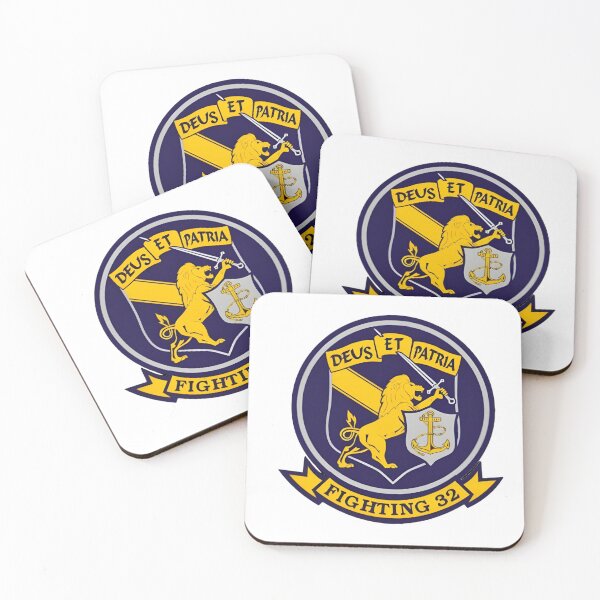 Item preview, US Navy VFA-32 Fighting 32 Swordsmen Squadron Emblem designed and sold by CharlieDesings.