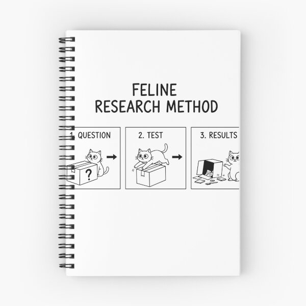 Item preview, Feline Research Method designed and sold by artistastshirt.