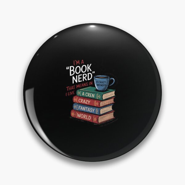 Item preview, I'm a Book Nerd - Book Lover - Literature  designed and sold by SyntaxClaw.
