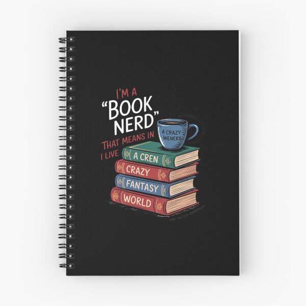 Item preview, I'm a Book Nerd - Book Lover - Literature  designed and sold by SyntaxClaw.