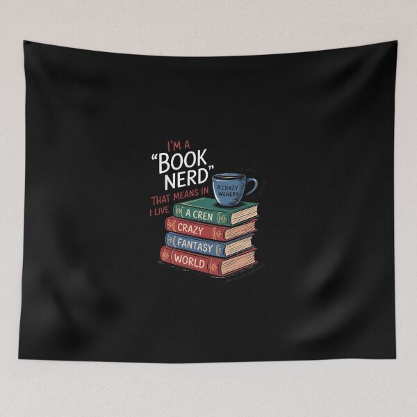 Item preview, I'm a Book Nerd - Book Lover - Literature  designed and sold by SyntaxClaw.