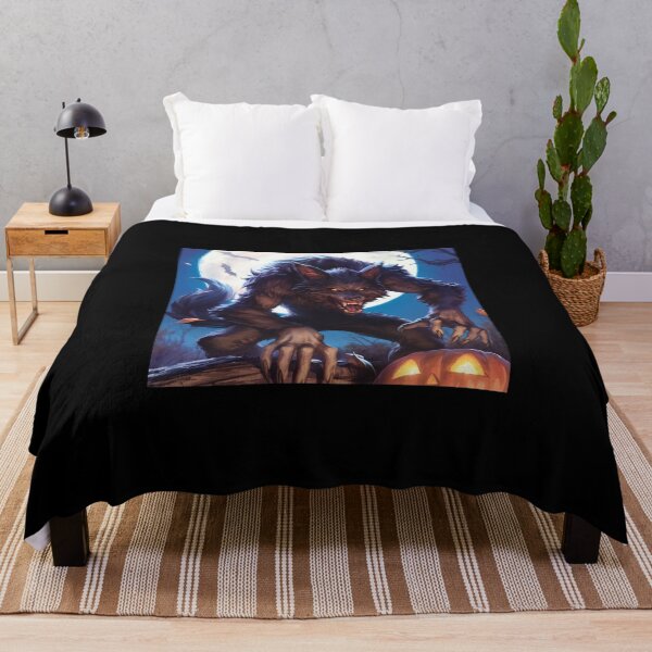 Item preview, Werewolf Halloween Art, Dark Wolf Monster Horror Design designed and sold by SMARTKIT DESIGNAGENCY.