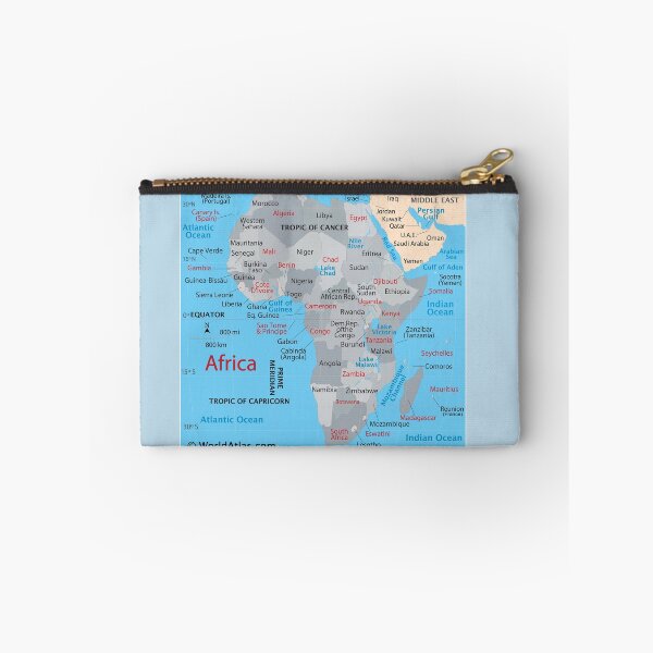 Item preview, Map of Africa – Countries, Borders & Major Features designed and sold by WorldAtlas.com.