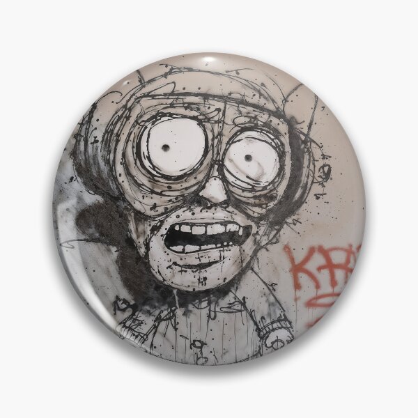 Item preview, Graffiti Character with Large Glasses designed and sold by DavidePoggio.