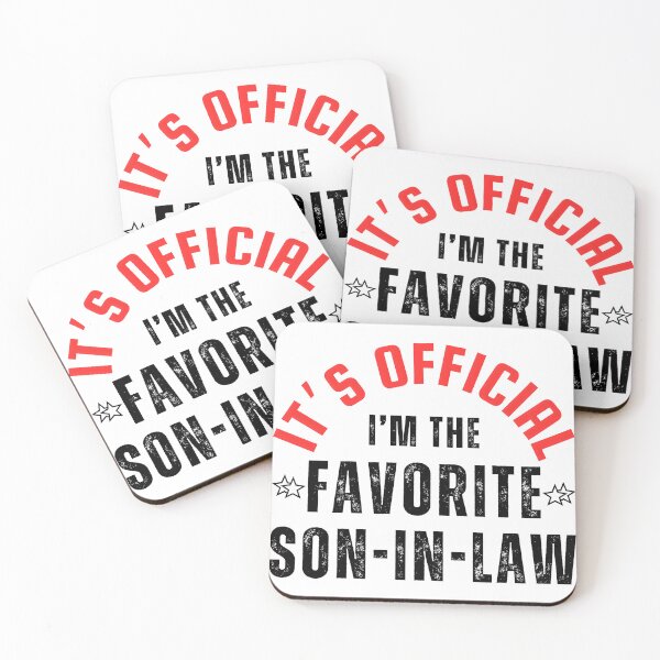 Item preview, It's Official — I'm the Favorite Son-in-Law (Funny Gift T-Shirt) designed and sold by Teetreasure2.