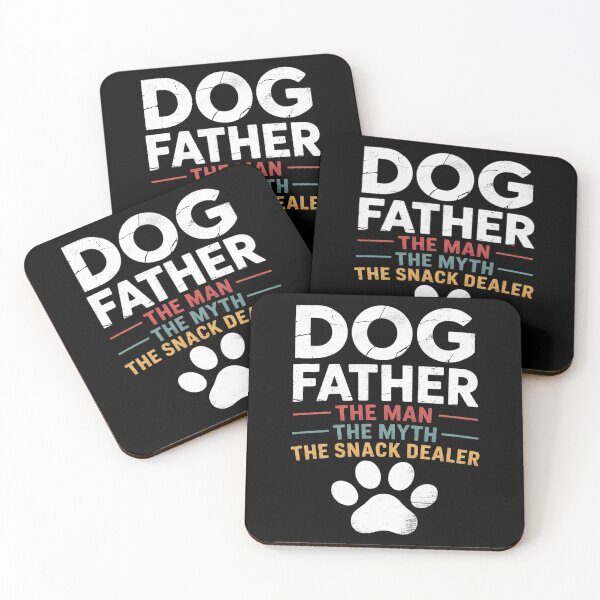Item preview, Mens Dogfather Man The Myth The Snack Dealer Father's Day Dog Fun  designed and sold by FadeOfThrone.