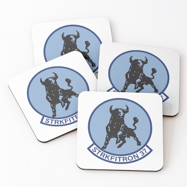 Item preview, US Navy VFA-37 Ragin' Bulls Squadron Emblem designed and sold by CharlieDesings.