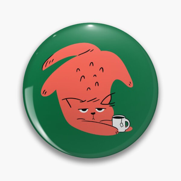 Item preview, careless cat coffee designed and sold by delicate-pov.