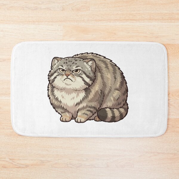 Item preview, Absolute Unit – Chonky Grumpy Pallas Cat designed and sold by Petzzz.