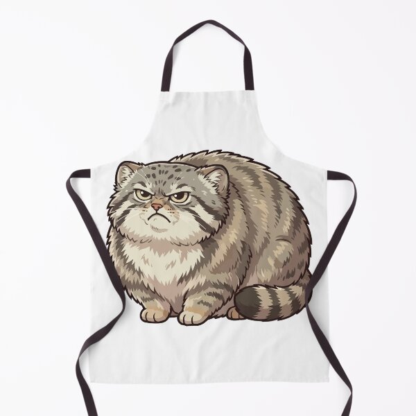 Item preview, Absolute Unit – Chonky Grumpy Pallas Cat designed and sold by Petzzz.