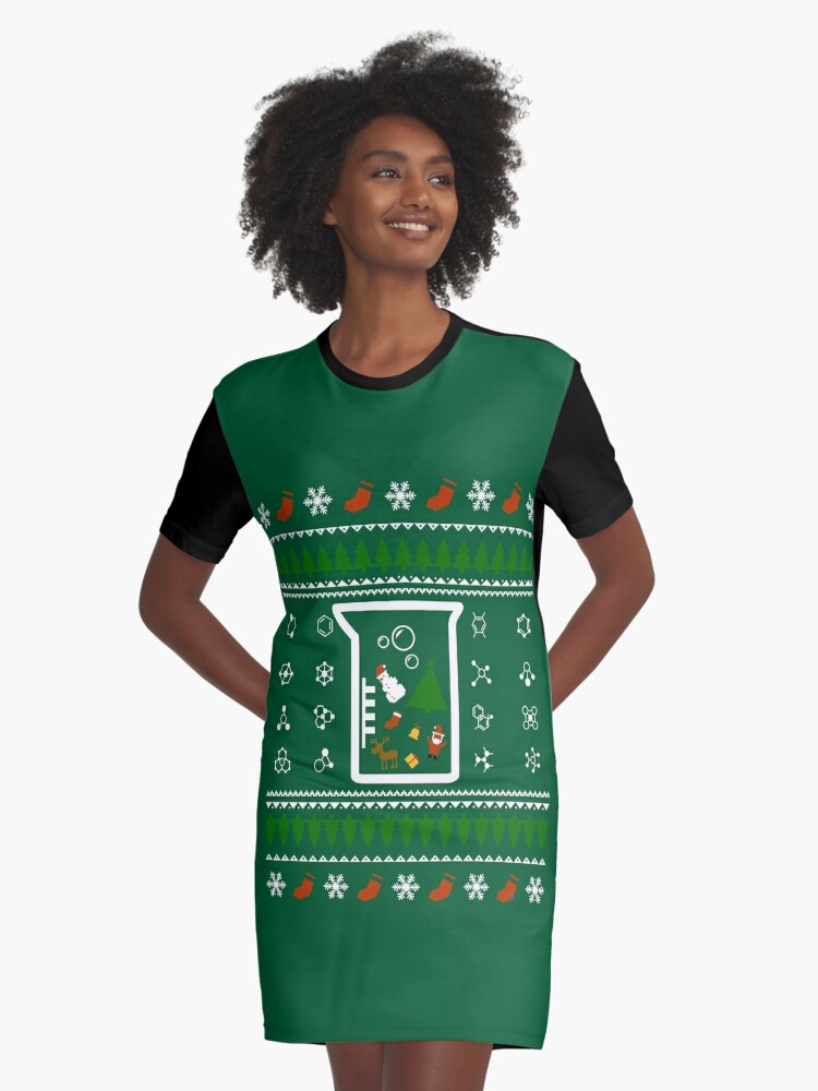 Ugly sweater shop christmas dress