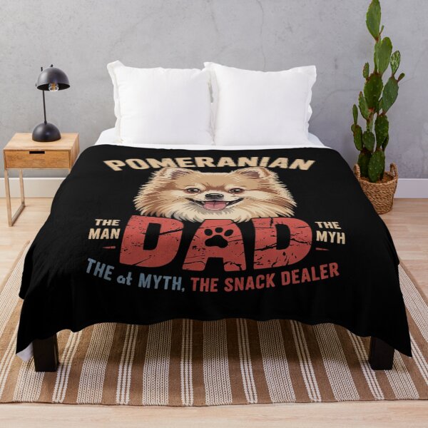 Item preview, Pomeranian Man Myth Snack Dealer Dog Owner Lover designed and sold by FadeOfThrone.