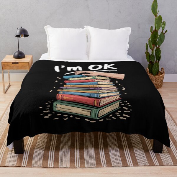 Item preview, I'm Ok Read Book Reading Nerd Librarian Teacher School  designed and sold by AquaKiev.