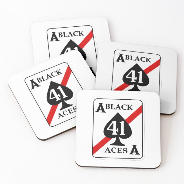 Item preview, US Navy VFA-41 Black Aces Squadron Emblem designed and sold by CharlieDesings.