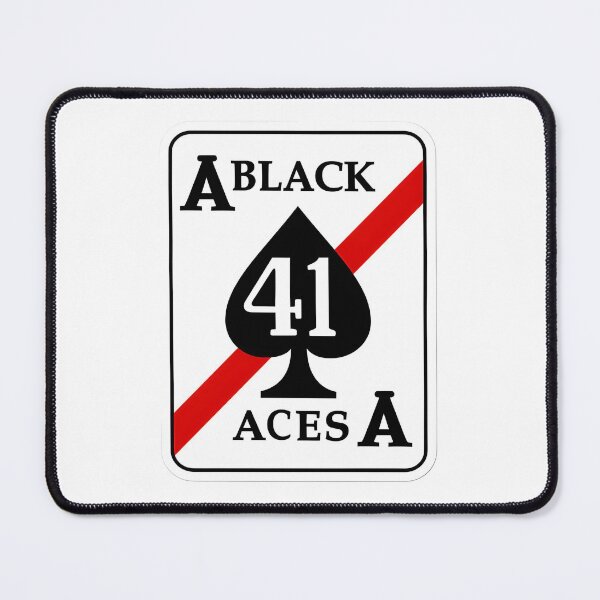 Item preview, US Navy VFA-41 Black Aces Squadron Emblem designed and sold by CharlieDesings.