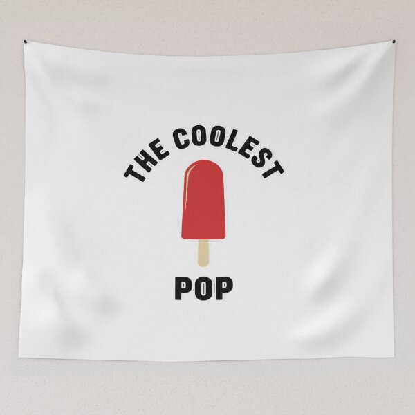 Item preview, The coolest pop, father's day, dad joke, funnyfits70, Humor, Funny, retro, vintages, funny quotes, animal humor, designed and sold by FunnyFits70.
