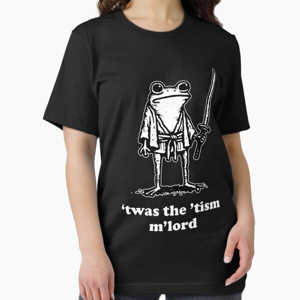 Funny Meme Tees 'Twas The Tism M'Lord Essential T-Shirt
