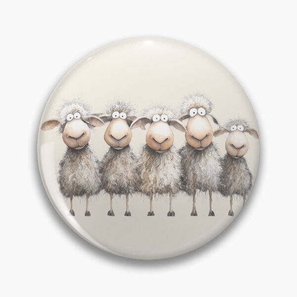 Item preview, Gorgeous Sheep ' Counting Sheep’ BY SHiRLeY MacARTHuR designed and sold by Shirley MacArthur Art.