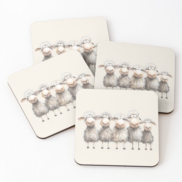 Item preview, Gorgeous Sheep ' Counting Sheep’ BY SHiRLeY MacARTHuR designed and sold by Shirley MacArthur Art.