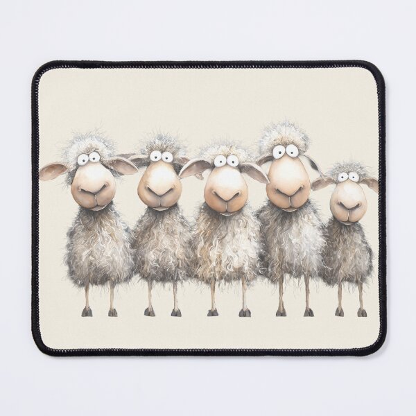 Item preview, Gorgeous Sheep ' Counting Sheep’ BY SHiRLeY MacARTHuR designed and sold by Shirley MacArthur Art.