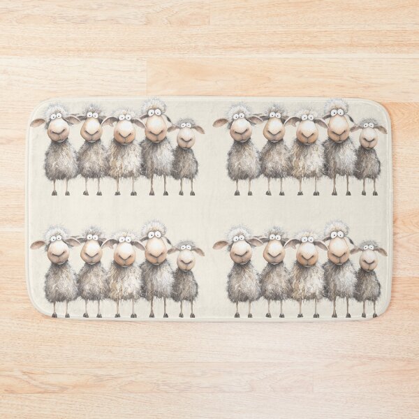 Item preview, Gorgeous Sheep ' Counting Sheep’ BY SHiRLeY MacARTHuR designed and sold by Shirley MacArthur Art.