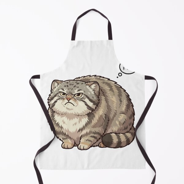 Item preview, Current Mood: No – Grumpy Manul Floofball designed and sold by Petzzz.