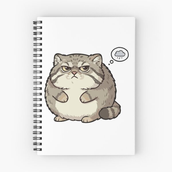 Item preview, Round & Grumpy – The Chonky Pallas's Cat Aesthetic designed and sold by Petzzz.