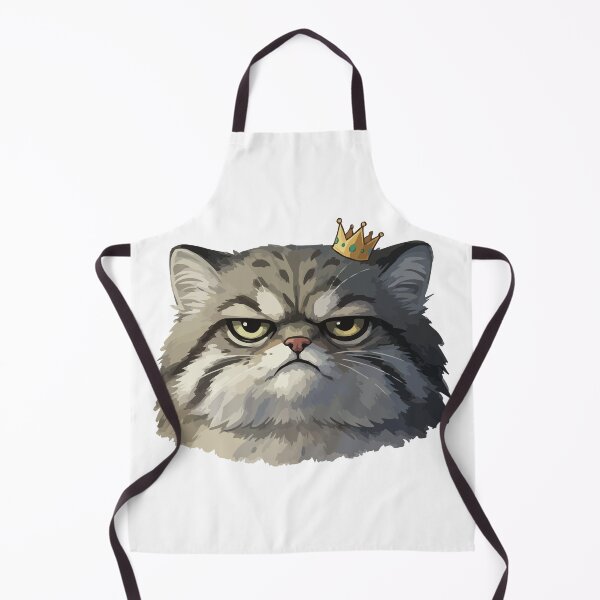 Item preview, Don't Mess With The Floof – Angry Chonky Manul Cat designed and sold by Petzzz.
