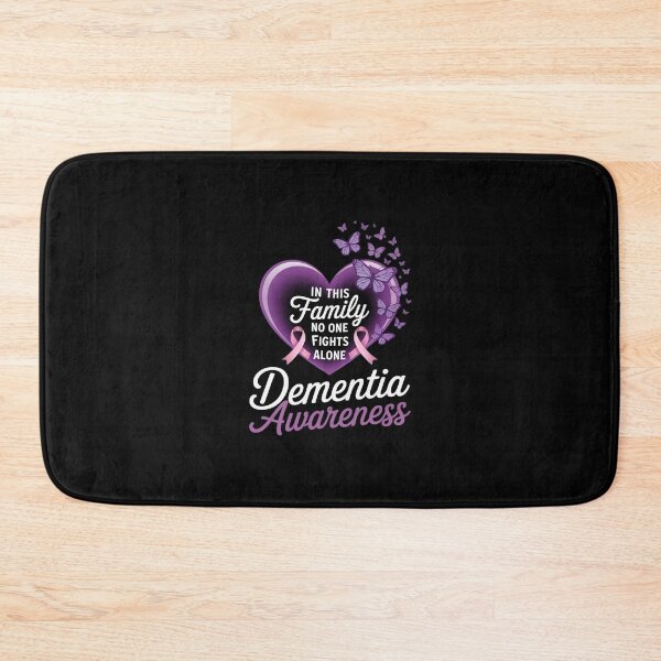 Item preview, In This Family Nobody Fight Alone Dementia Awareness Purple  designed and sold by SyntaxClaw.