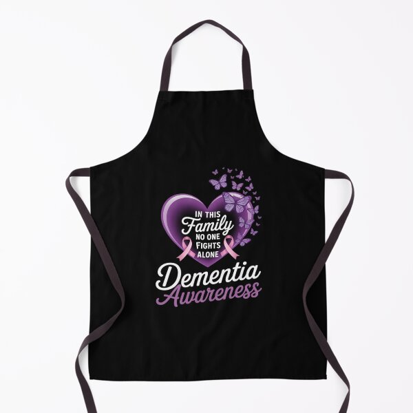 Item preview, In This Family Nobody Fight Alone Dementia Awareness Purple  designed and sold by SyntaxClaw.
