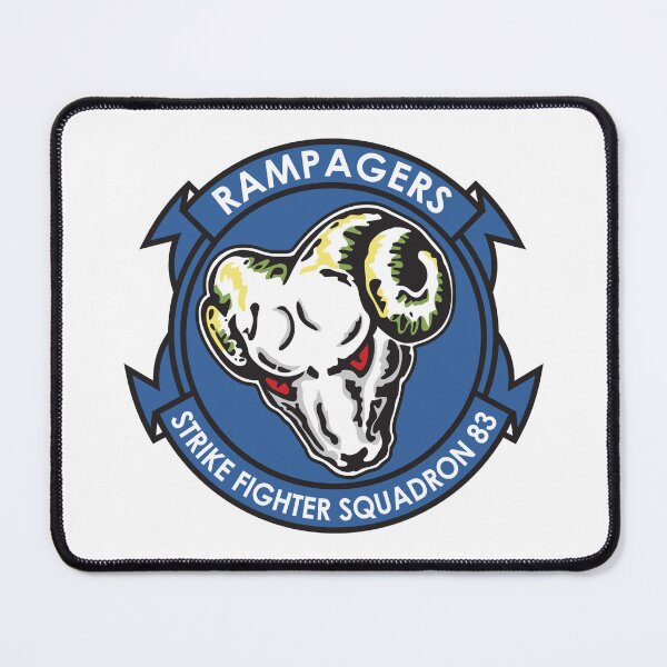 Item preview, VFA-83 Rampagers Strike Fighter Squadron Insignia designed and sold by CharlieDesings.