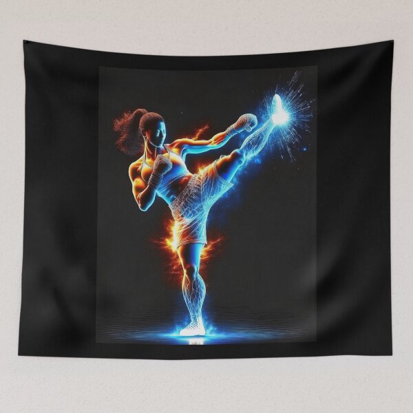 Item preview, Knockout Drive - Kickboxing Designs designed and sold by RockitBaby.
