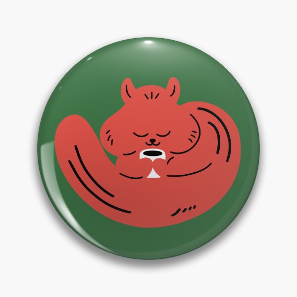 Item preview, christmas squirrel coffee designed and sold by delicate-pov.