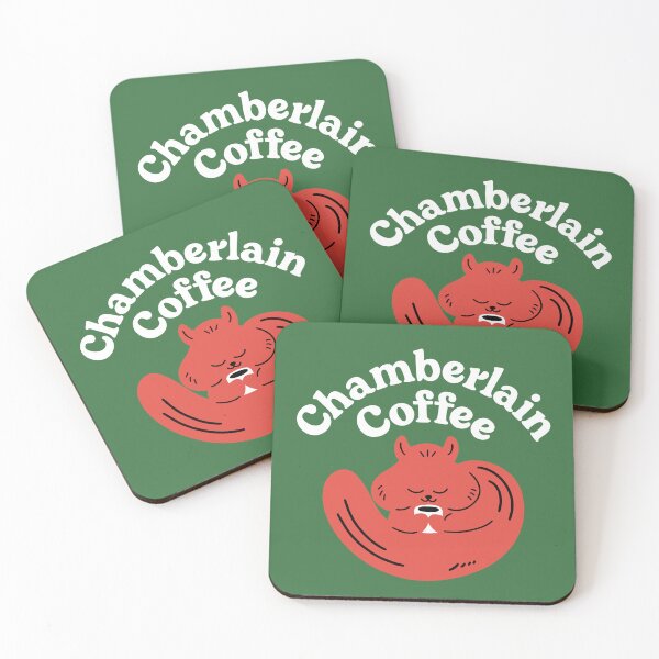Item preview, christmas squirrel coffee designed and sold by delicate-pov.