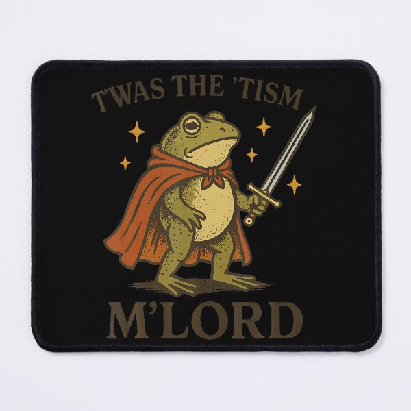 Item preview, Funny Meme Twas The Tism M Lord Frog Knight designed and sold by stershopepie.