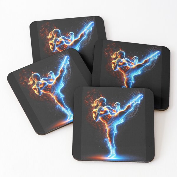 Item preview, Savage Kicks - Kickboxing Designs designed and sold by RockitBaby.