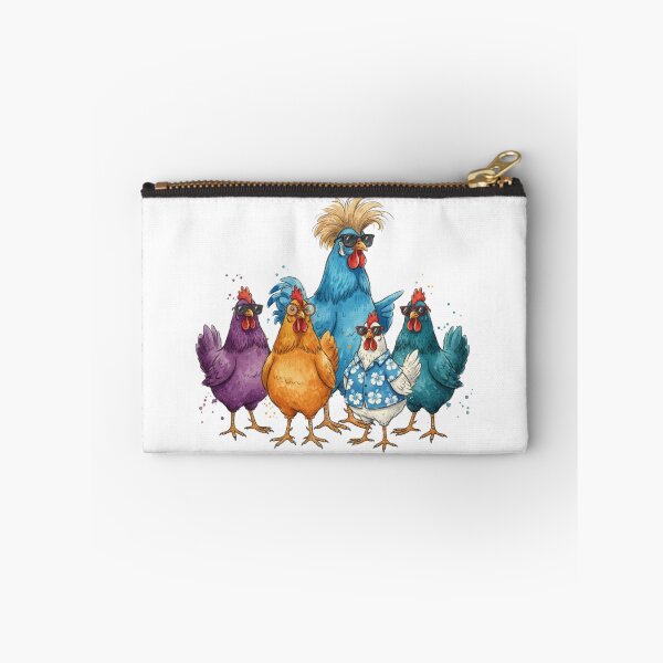 Item preview, The Cool Gang, Hilarious Chickens, Staring You Down, funny chickens, funnyfits70, Humor, Funny, retro, vintages, funny quotes, animal humor, designed and sold by FunnyFits70.
