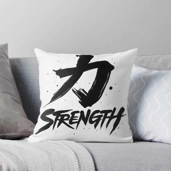 Item preview, Japanese Kanji Calligraphy Strength Chikara Design designed and sold by hizenhao.