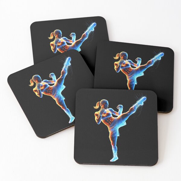 Item preview, Warrior Strikes - Kickboxing Designs designed and sold by RockitBaby.