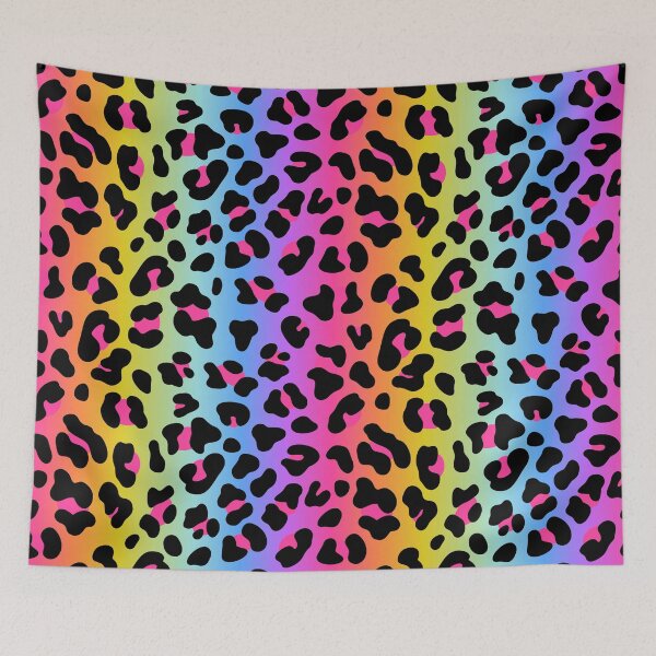 Item preview, Rainbow Leopard Print Design designed and sold by PSYNOVA.
