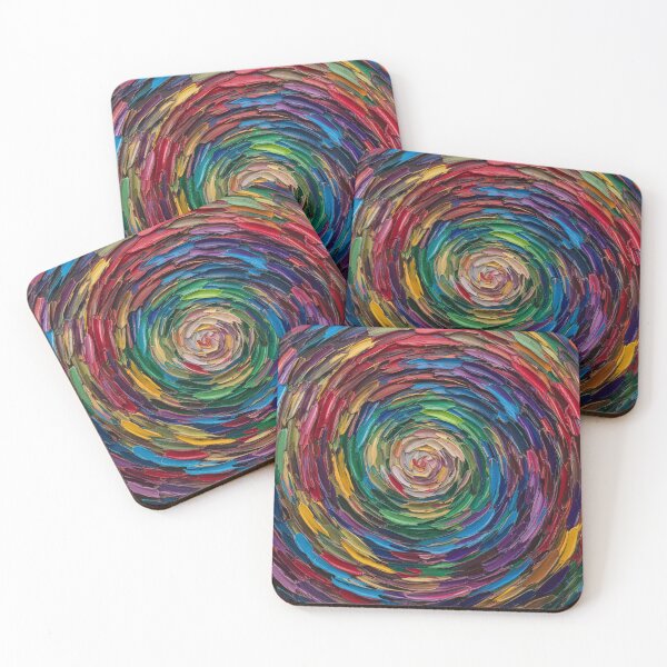 Item preview, Impasto-Style Digital Art: Into the Colorful Vortex designed and sold by EEpression.