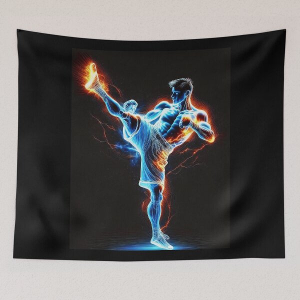 Item preview, Kick Harder - Kickboxing Designs designed and sold by RockitBaby.