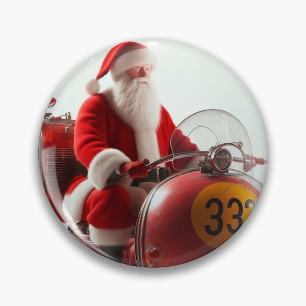 Item preview, “Santa Drift 333: Jetpack Sleighs & the Scooter Rebellion of Holiday Static” designed and sold by Print Fiction.